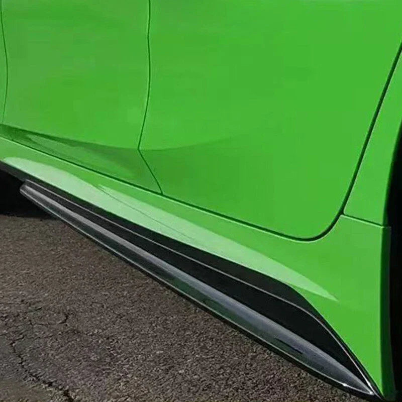 BMW G20 330i M340i Gloss Black MP Style Side Skirt Splitter Lip (2019-2022)