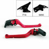 Suzuki 600 750 Katana SV650 DL650 Red Long Clutch Brake Levers
