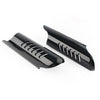 Harley Touring FLHT Fork Lower Leg Deflectors Shield Covers Black (2000-2013)