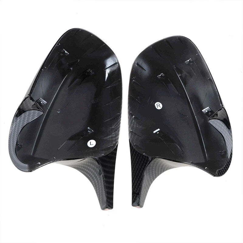 BMW E90 E92 E93 M3 Style Carbon Fiber Side Mirror Cover Caps (2007-2013)