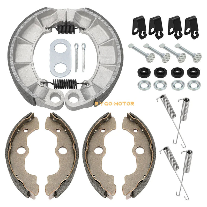 Honda TRX500FA / FGA Rubicon 2 x Brake Shoes with Pin Kits (2001–2004)