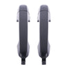 Hyundai i30 FD (2007-2012) Black Rear Left & Right Outer Door Handle Set of 2