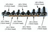 2 x Pan Button Head Fairing Bolts