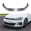 VW Golf 7.5 MK7.5 GTI R (2017-2019) Carbon Look Front Lip Spoiler Kit