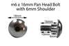 Honda VFR Blackbird Africa Stainless Bolts m6 x 16mm 6mm Shoulder Screw