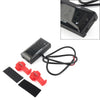 Motorcycle - Green 12V Digital LED Display Voltmeter Gauge