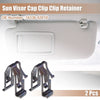 Toyota Black Iron Sun Visor Cap Clips