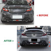 Toyota GR86, Subaru BRZ 1x Carbon Look Rear Bumper Diffuser Lip (2022-2025)