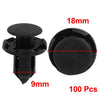 Mitsubishi Honda 100Pcs Push Type Mudguard Retainer Clips