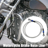 AN3 Brake Hose 130cm 90 Degree Motorcycle Braided Line