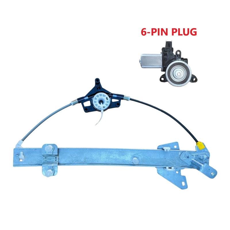 Mazda 3 Front Right Electric Window Regulator With 6 Pins Motor (2013–2019)