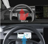 Tesla Model 3 Highland Steering Wheel Phone Sunglasses Holder (2024–2024)