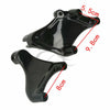 Harley Sportster 883 1200 Roadster Black Rear Footpeg Mounts (14-20)