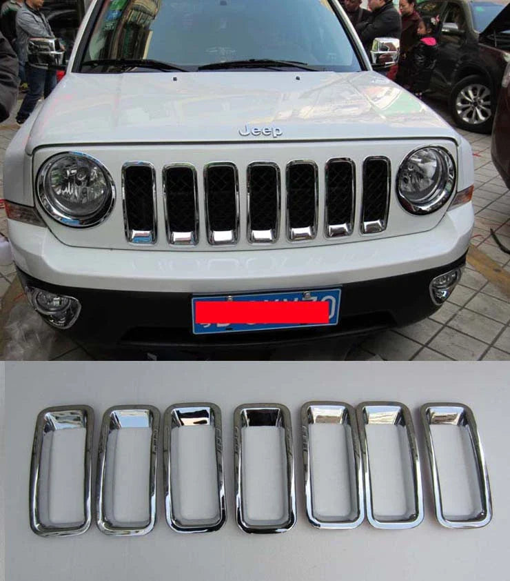 Jeep Patriot Full Set Front Grille Trim (2012-2015)
