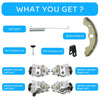 Honda Foreman 450 TRX450 Front Brake Wheel Cylinders & Shoes Pin (1998–2004)