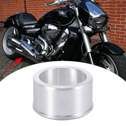 Motorcycle 60-51mm 2.4-2.0in Exhaust Pipe Adapter Reducer Muffler