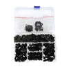 Kawasaki Stainless Steel Rubber Black Windshield Bolts
