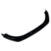 VW Golf MK6 2008-2012 Black Front Bumper Lip Splitter