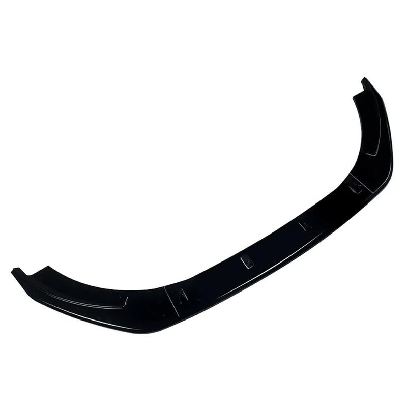 VW Golf MK6 2008-2012 Black Front Bumper Lip Splitter