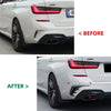 BMW 3 Series G21 M Sport Rear Side Spoiler Trim (2019-2022)