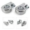 Harley Touring Road King 1.5" Chrome Highway Foot Pegs (2009-2023)