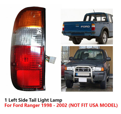 Ford Ranger Left Side Tail Light (1998-2002)