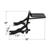 Harley Softail Fat Bob Vivid Black  Luggage Rack Mount (2018-2024)