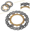 Yamaha XP T-MAX ABS 500 (2008-2011) Gold Front Brake Disc Rotors