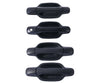 RA Colorado 4pc Front Rear Door Handle Black (2008–2012)
