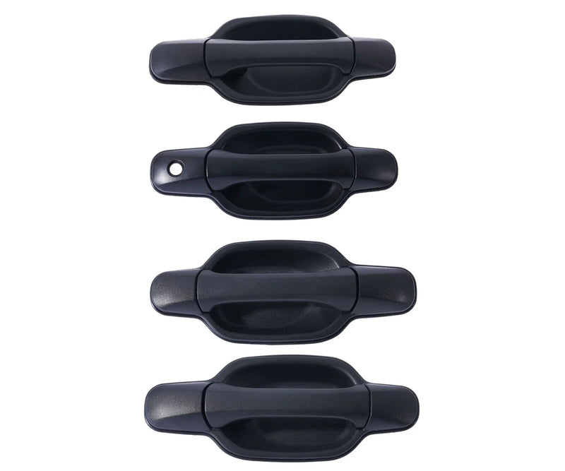 RA Colorado 4pc Front Rear Door Handle Black (2008–2012)