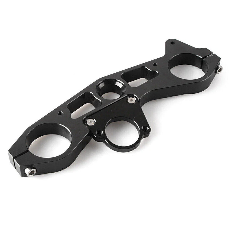 Kawasaki Ninja ZX6R Black Upper Triple Tree Front End Top Clamp (2000-2023)