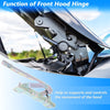Hyundai Sonata 2020-2025 Hood Hinge (2 x LH RH)