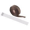 Car Muffler Insulation 5M Exhaust Pipe Heat Wrap Tape