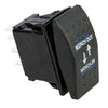 7 Pin Marine Boat Rocker Toggle Switch ON-OFF-ON LED Light 12V 24V