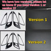 Chevrolet Malibu Steel Carbon Fiber Inner Door Handle Trim (2016–2021)