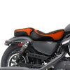 Harley Iron 883 XL883N (2016-2022) Black / Orange Rider & Passenger Seats