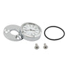 Harley Road King 45mm Aluminum Front Fork Lock Clock Cover Chrome (1994-2024)