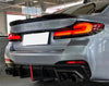 BMW G30 G31 G38 M550i Rear Bumper Diffuser Lip (2017-2023)