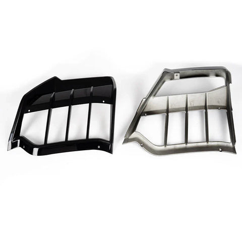 Corvette C8 Z51 Stingray Glossy Black Rear Bumper Fin Diffuser (2020-2025)