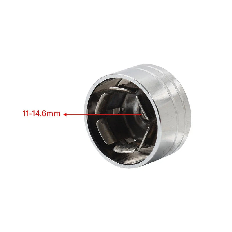 Harley Dyna Softail 10 x CNC 11mm-14.6mm Engine Bolt Topper Caps Covers