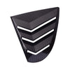 Mitsubishi Lancer EVO Rear Side Window Louver Cover (2009-2016)