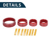 Jeep Grand Cherokee 4 x AC Media Volume 4WD Switch Knob Covers (14-21)