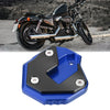 SUZUKI Hayabusa GSX1300R Set Motorcycle Kickstand Stand Pad Black Blue
