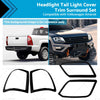 Volkswagen Amarok Headlight & Tail Light Cover Trim Set (2009-2022)