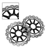 Ducati 749 (2002-2007) - Black Front Brake Disc Rotors