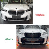 BMW X5 G05 LCI M Sport 3 x Front Bumper Spoiler Lip Kit (2023-2024)
