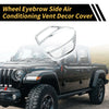 Jeep Wrangler JL JLU Fender Side Air Outlet Vent Covers (2018-2023)