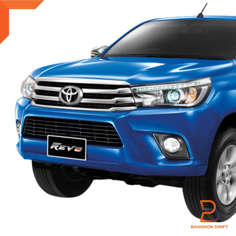Toyota Hilux Revo Ute (2015-2020) Black Cover Chrome Fog Lamp Spot Light