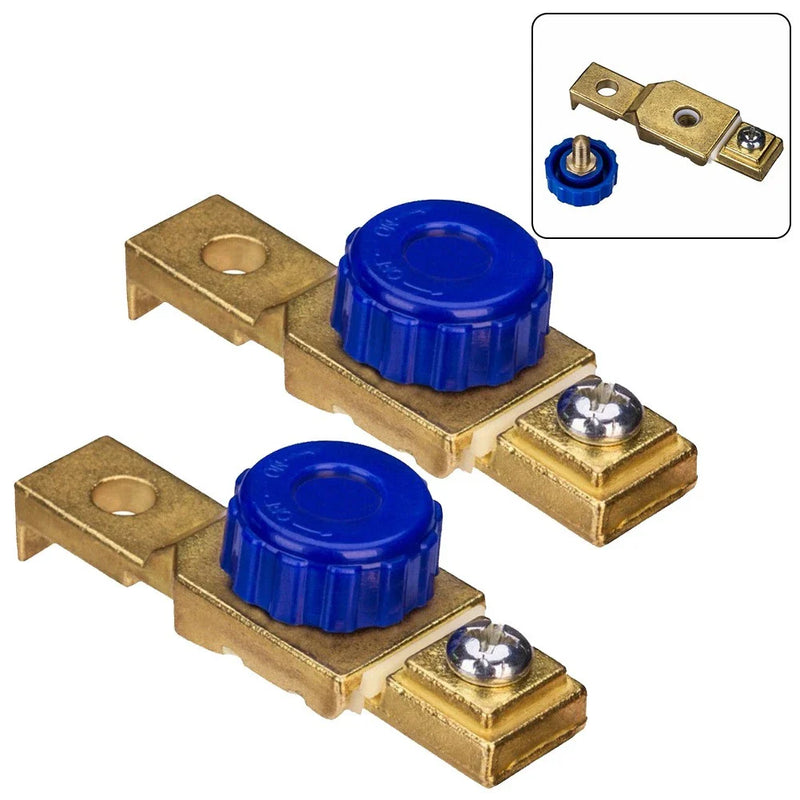 Car / Motorcycle 2x 80A Master Disconnect Isolator Terminal Cut Off Switch