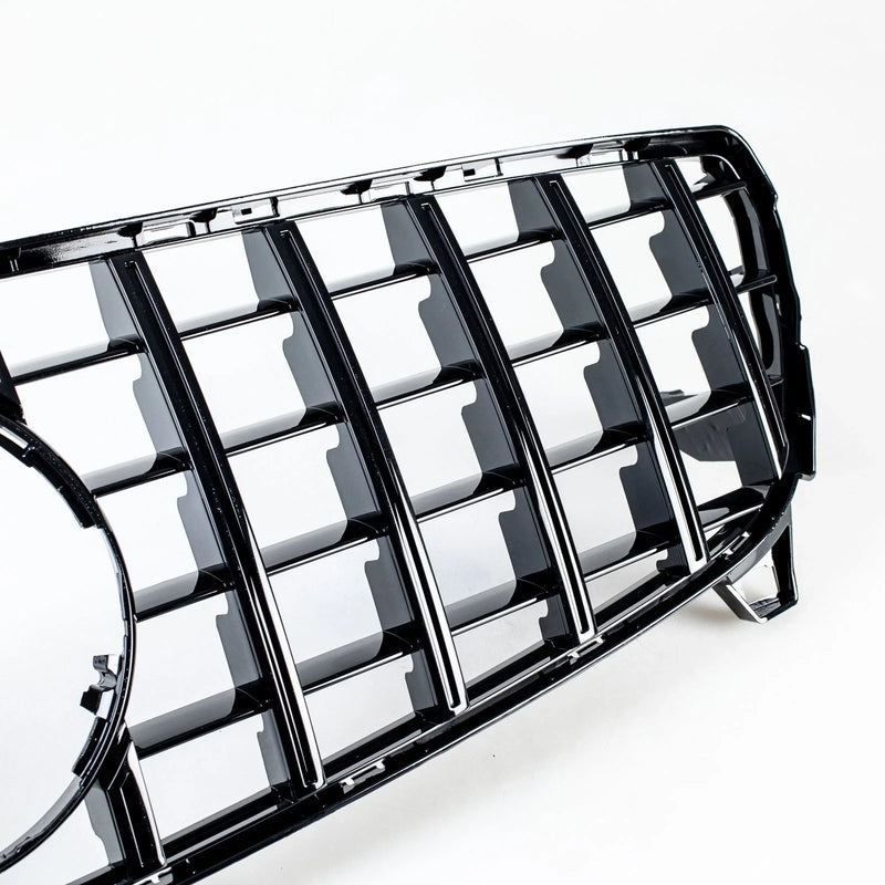 Mercedes Benz A-Class W176 Glossy Black GT Style Grille (2016-2018)